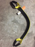 AUTO BODY PULLING SLING. HEAVY DUTY. PRO GRADE. MADE IN USA.